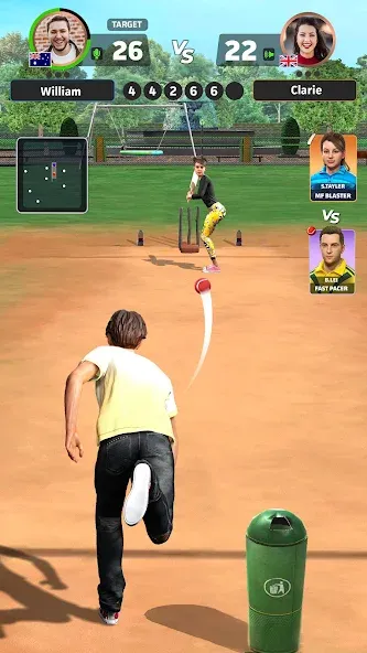 Cricket Gangsta™ Cricket Games (Крикет Гангста 11 Лига)  [МОД Много монет] Screenshot 2