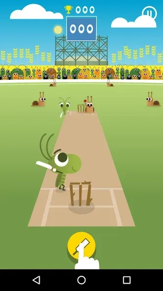 Doodle Cricket - Cricket Game (Дудл Крикет)  [МОД Много денег] Screenshot 1