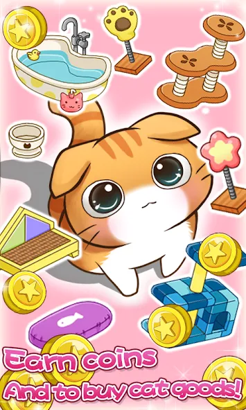 Cat Room - Cute Cat Games (Кэт Рум)  [МОД Меню] Screenshot 5