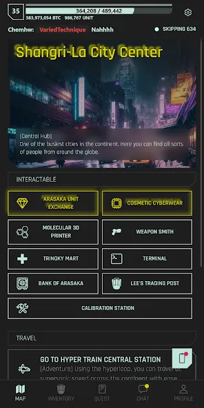 CyberCode Online -Text MMORPG (СайберКод Онлайн)  [МОД Много монет] Screenshot 4