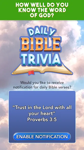 Daily Bible Trivia Bible Games (Ежедневные викторины Библии библейские игры)  [МОД Все открыто] Screenshot 3