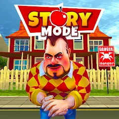 Взломанная Dark Riddle - Story mode (Дарк Риддл 2)  [МОД Все открыто] - полная версия apk на Андроид