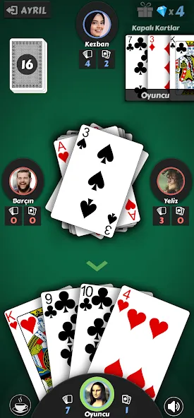 Pisti - Offline Card Games  [МОД Menu] Screenshot 1