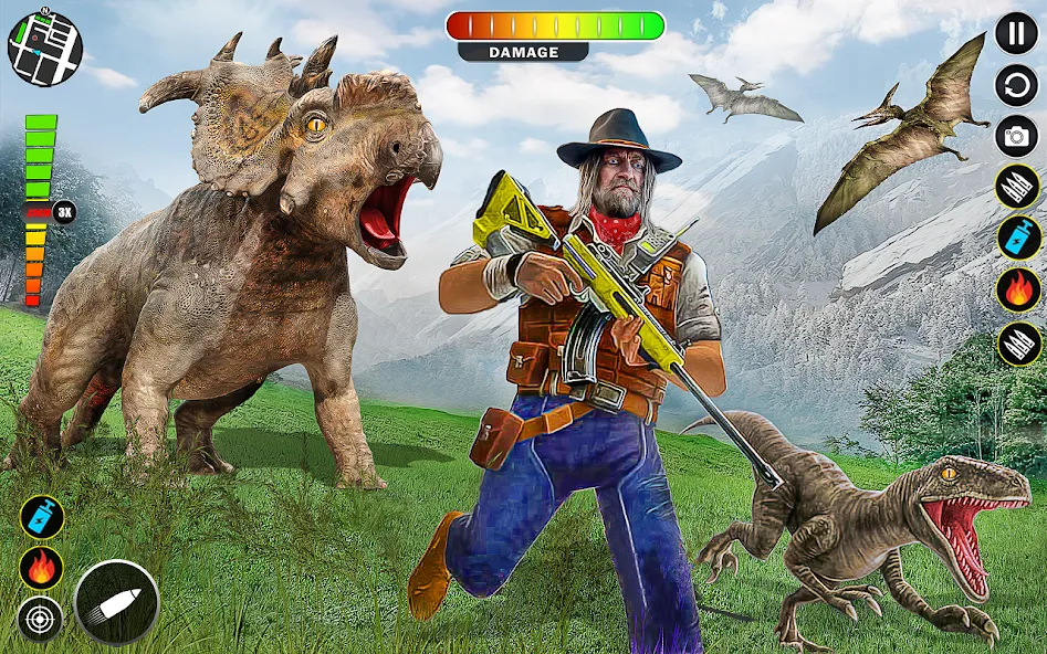 Real Dino Hunter 3D Gun Games (Уайлд Динозавр Хантер Ган Геймс)  [МОД Меню] Screenshot 4