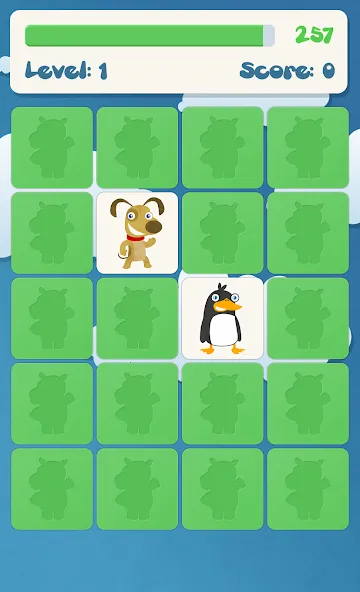 Animals memory game for kids  [МОД Mega Pack] Screenshot 4