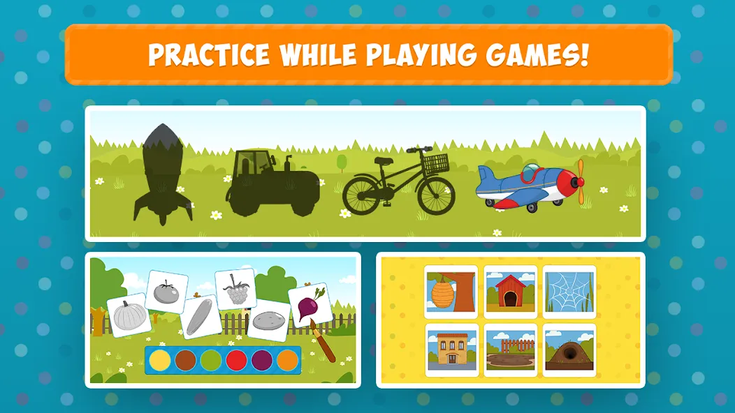 Tractor Games for Kids & Baby!  [МОД Много денег] Screenshot 5