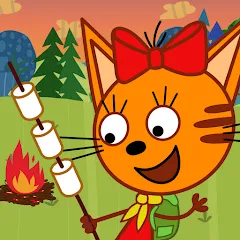 Взлом Kid-E-Cats: Kitty Cat Games!  [МОД Menu] - полная версия apk на Андроид