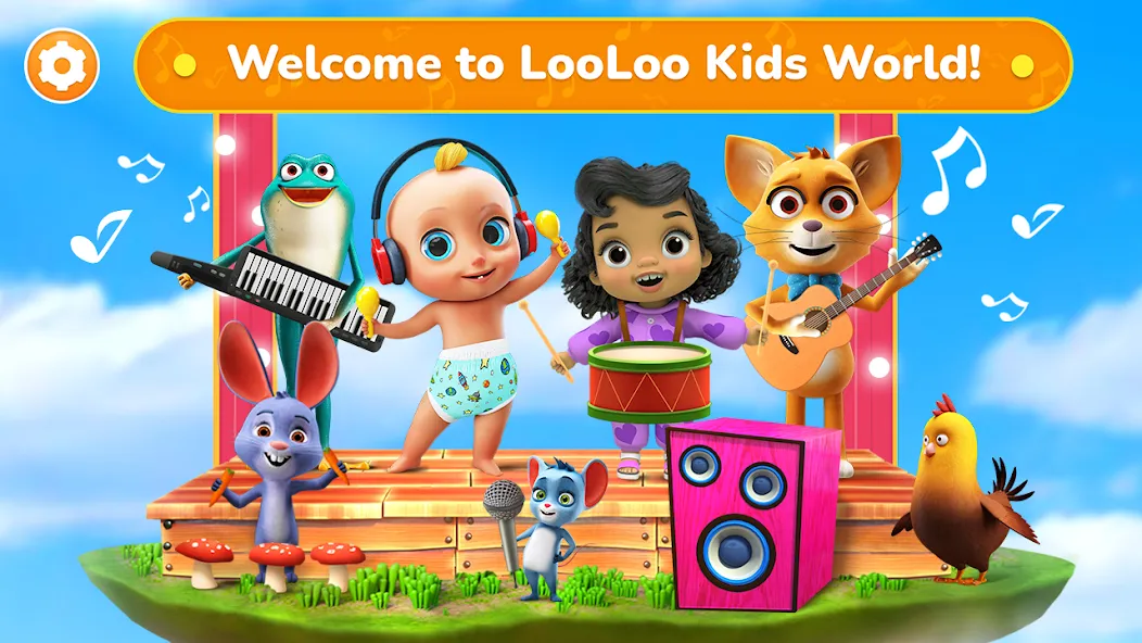 LooLoo Kids: Fun Baby Games!  [МОД Много денег] Screenshot 1