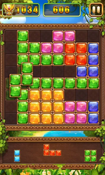 Puzzle Block Jewels (Пазл Блок Драгоценности)  [МОД Menu] Screenshot 2