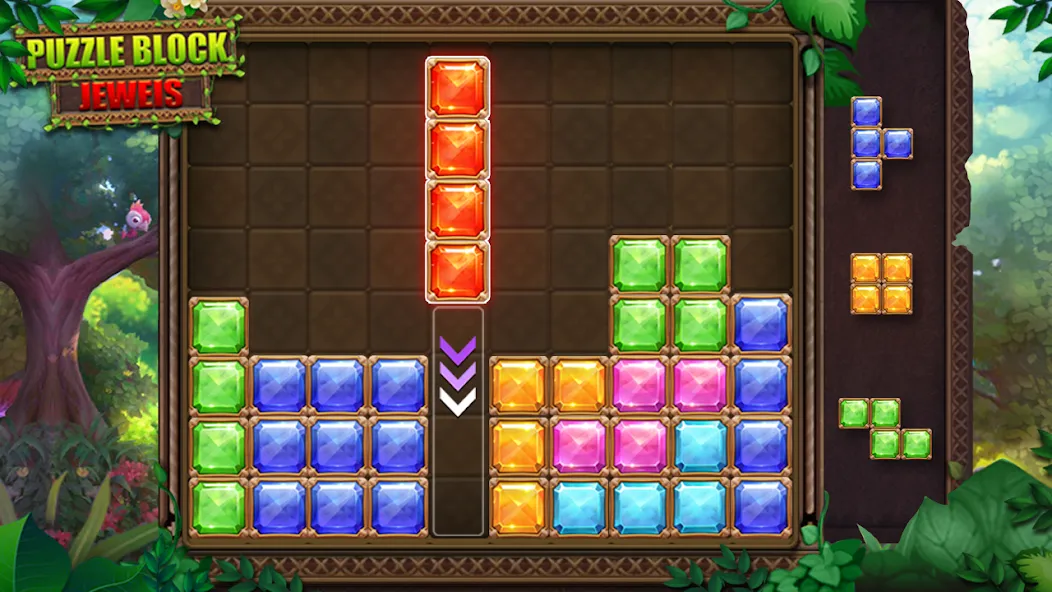 Puzzle Block Jewels (Пазл Блок Драгоценности)  [МОД Menu] Screenshot 5