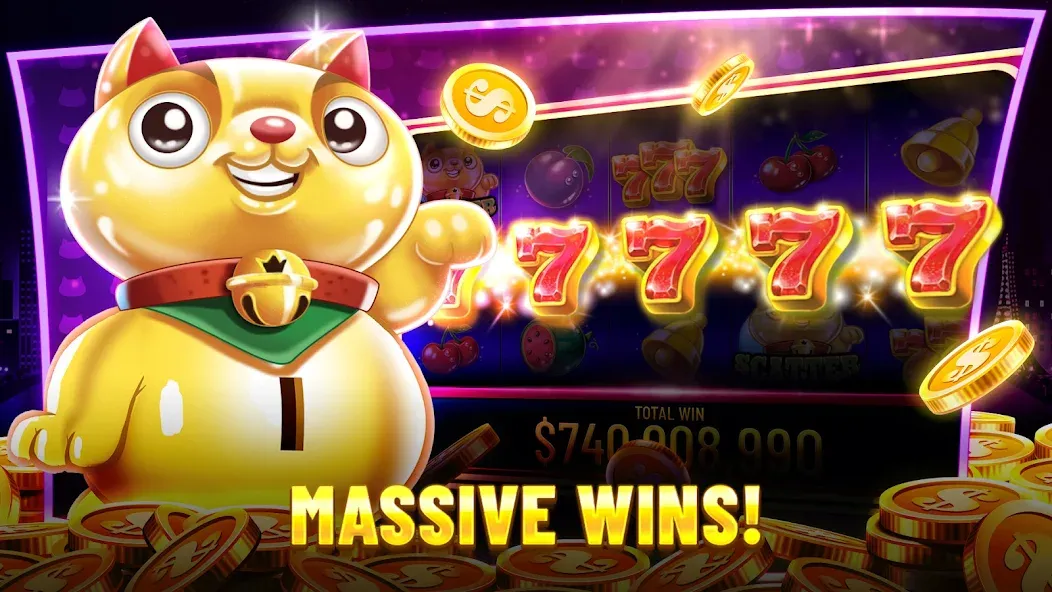 Best Casino™ Slots: 777 Casino (Бест Казино Слотс)  [МОД Unlocked] Screenshot 4