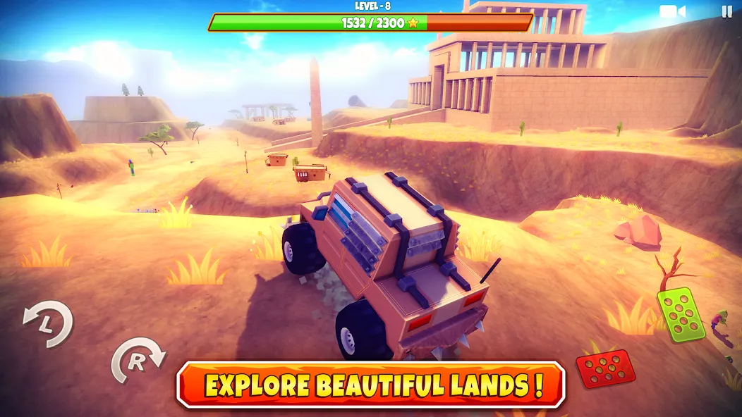 Zombie Offroad Safari (Зомби оффроуд сафари)  [МОД Unlocked] Screenshot 1