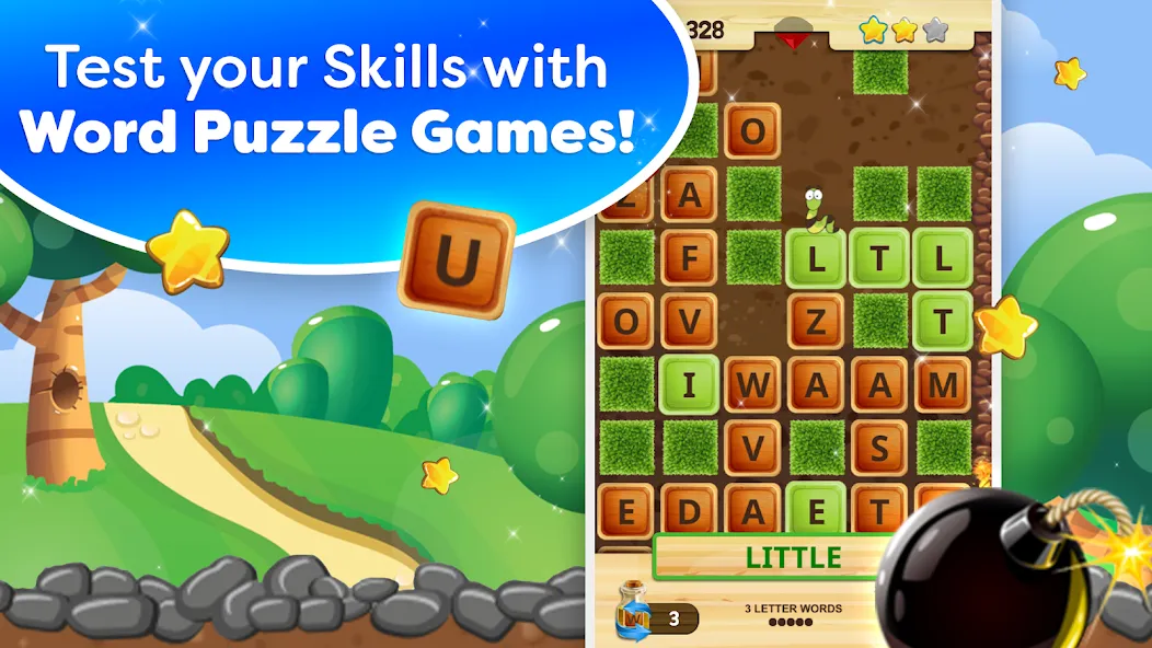 Word Wow - Brain training fun (Ворд Вау)  [МОД Бесконечные деньги] Screenshot 2