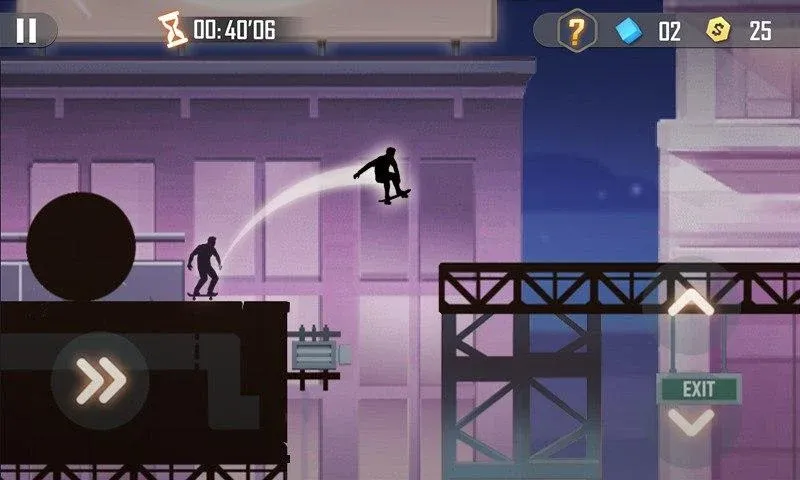 Shadow Skate  [МОД Unlimited Money] Screenshot 3