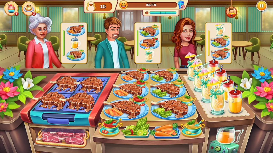 Food Cooking: Chef Restaurant  [МОД Много денег] Screenshot 2