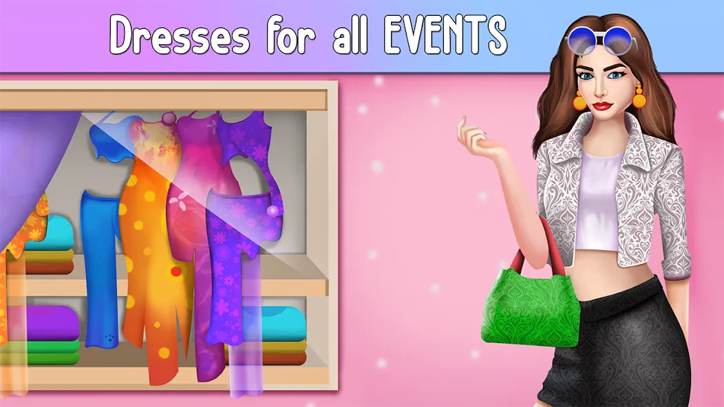 Fashion Stylist Makeup Dressup  [МОД Меню] Screenshot 5