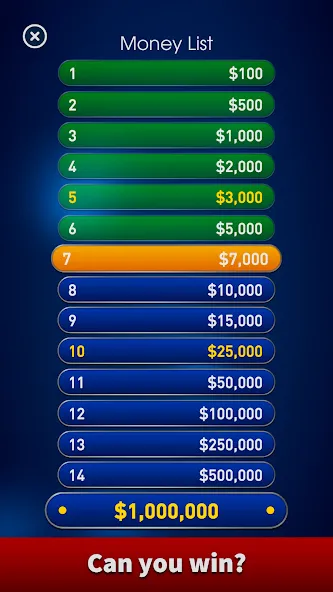 Millionaire 2024 Trivia Quiz  [МОД Много денег] Screenshot 4