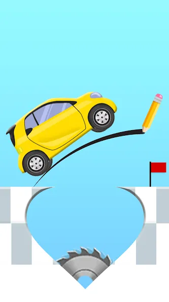 Draw 2 Bridge: Draw Save Car (Дроу 2 Бридж)  [МОД Unlocked] Screenshot 1