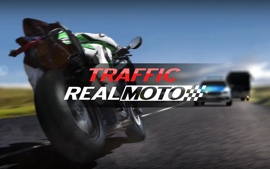 Real Moto Traffic (Реал Мото Трафик)  [МОД Бесконечные монеты] Screenshot 1