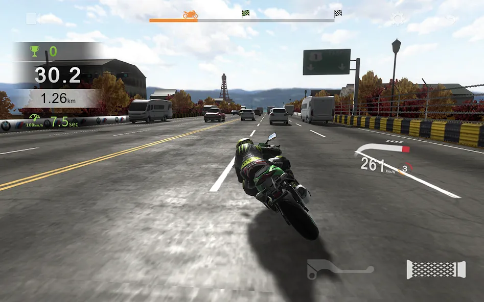 Real Moto Traffic (Реал Мото Трафик)  [МОД Бесконечные монеты] Screenshot 4