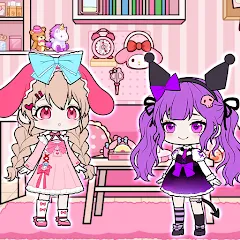 Скачать взломанную YOYO Doll School life Dress up (ЙОЙО Лайф ворлд)  [МОД Menu] - стабильная версия apk на Андроид