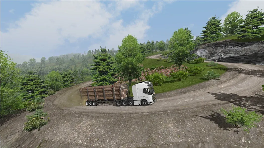 Universal Truck Simulator (Юниверсал Трак Симулятор)  [МОД Бесконечные деньги] Screenshot 2