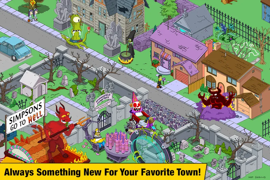 The Simpsons™:  Tapped Out (Зе Симпсонс)  [МОД Все открыто] Screenshot 4