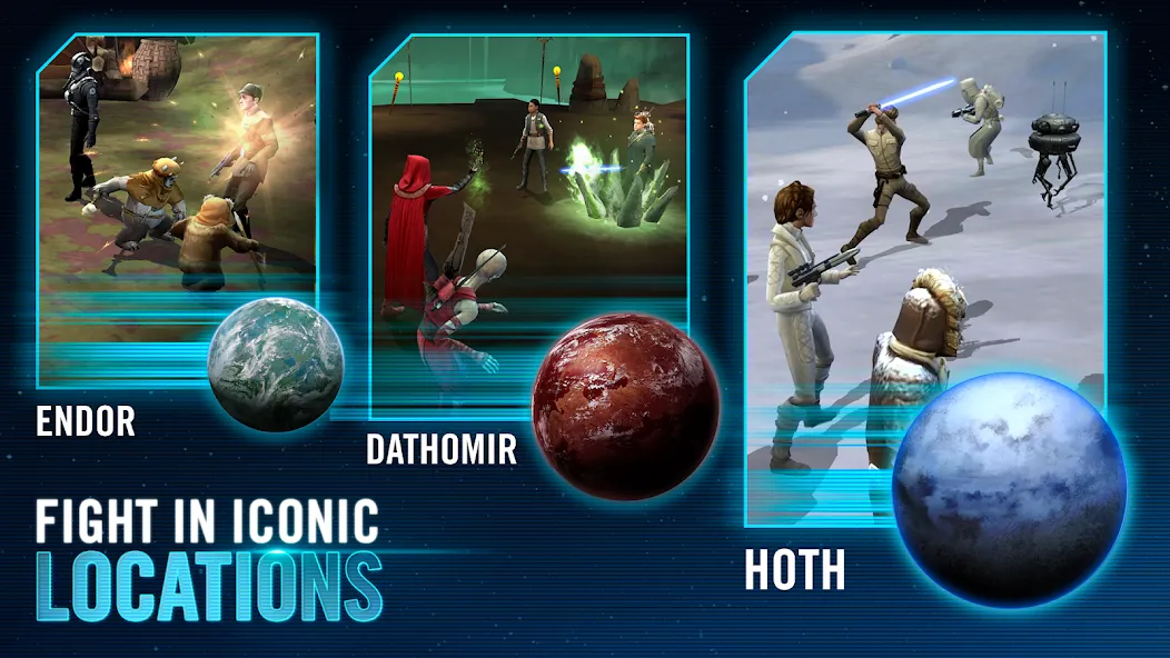 Star Wars™: Galaxy of Heroes (Ста Вас)  [МОД Unlimited Money] Screenshot 4