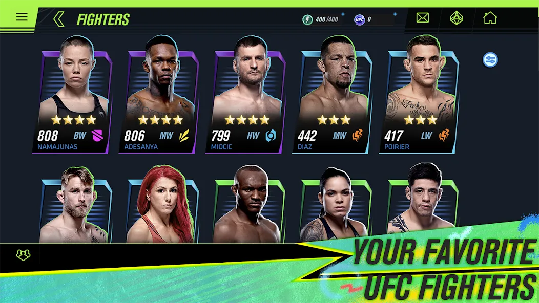 EA SPORTS™ UFC® Mobile 2 (ИА СПОРТС УФЦ 2)  [МОД Много денег] Screenshot 2