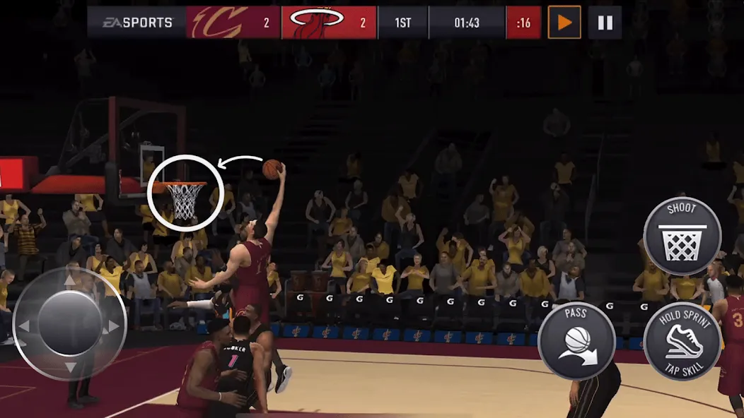 NBA LIVE Mobile Basketball (НБА Лайв Мобайл)  [МОД Много монет] Screenshot 4