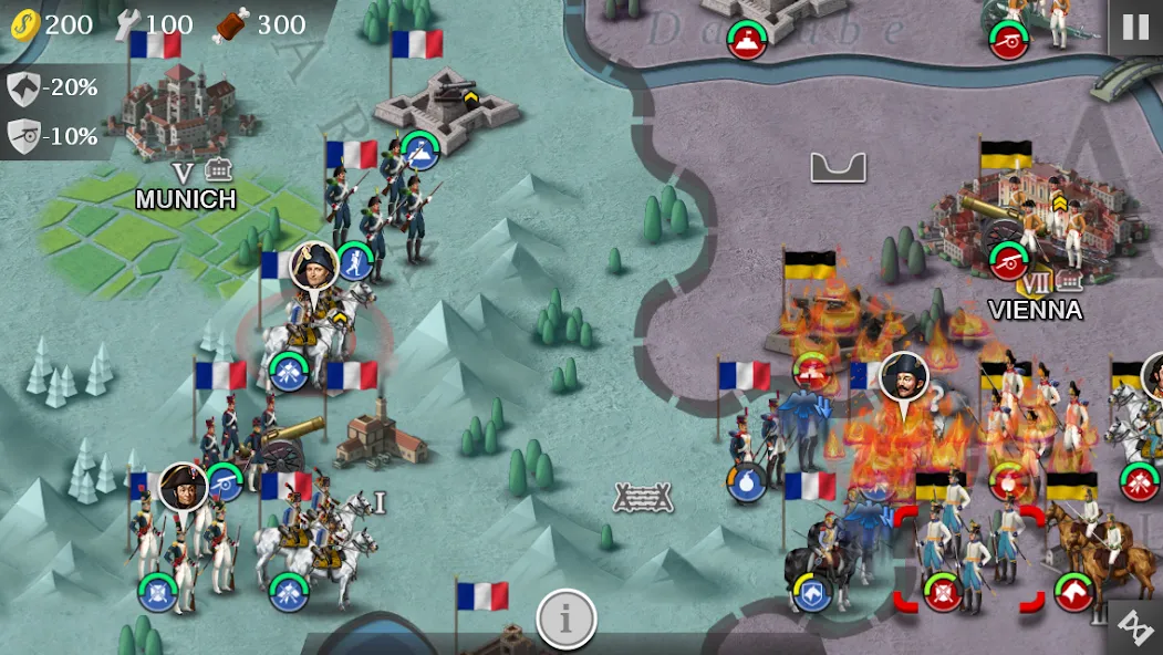 European War 4 : Napoleon (Европейская война 4)  [МОД Бесконечные деньги] Screenshot 3