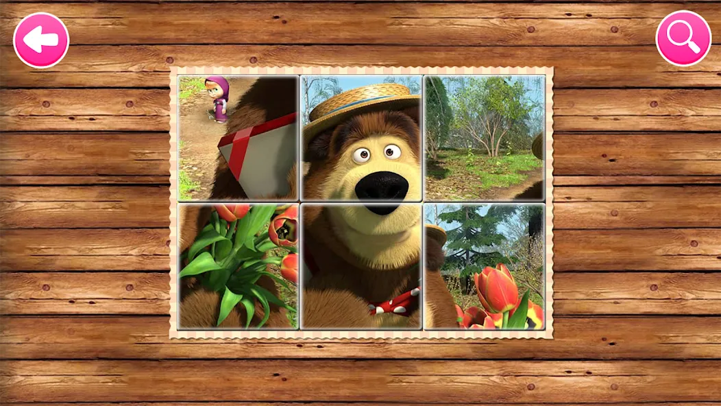 Masha and the Bear Educational  [МОД Бесконечные монеты] Screenshot 3