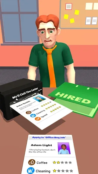 Boss Life 3D: Office Adventure (Босс Лайф 3Д)  [МОД Бесконечные монеты] Screenshot 3