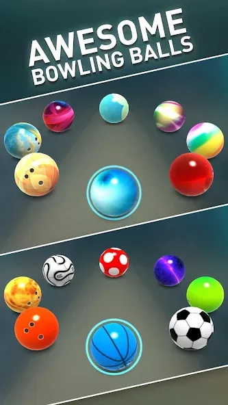 Bowling Game 3D (Боулинг игра 3D)  [МОД Mega Pack] Screenshot 2