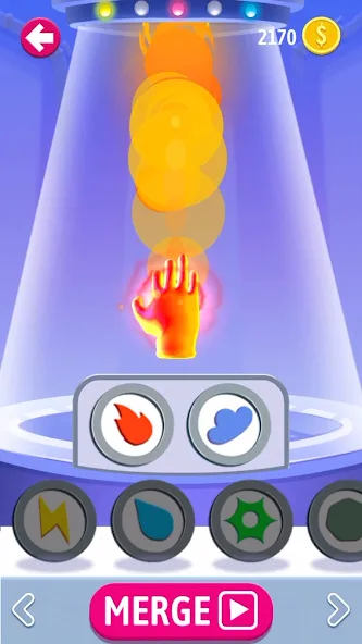 Elemental Gloves - Magic Power (Элементальные перчатки)  [МОД Меню] Screenshot 1