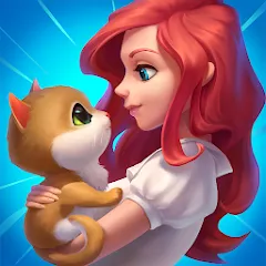 Скачать взлом Meow Match (Мяу Матч)  [МОД Mega Pack] - последняя версия apk на Андроид