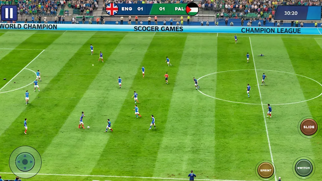 Soccer Games Football League (Соккер Геймс Футбол 2023)  [МОД Mega Pack] Screenshot 2