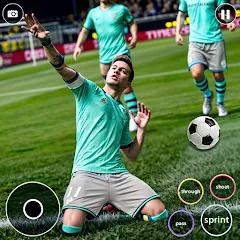 Взломанная Soccer Games Football League (Соккер Геймс Футбол 2023)  [МОД Mega Pack] - стабильная версия apk на Андроид