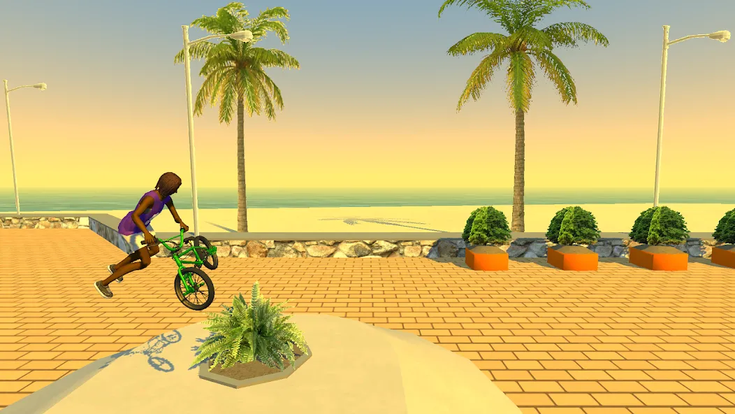 Street Lines: BMX (Стрит Лайнз)  [МОД Много денег] Screenshot 1