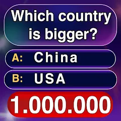 Скачать взломанную Millionaire Trivia Quiz  [МОД Все открыто] - полная версия apk на Андроид