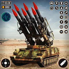 Взлом Tank Battle Army Games 2023  [МОД Unlocked] - стабильная версия apk на Андроид