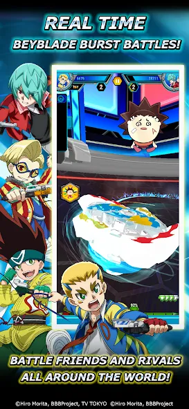 Beyblade Burst Rivals (Бейблэйд Берст Ривалс)  [МОД Mega Pack] Screenshot 2