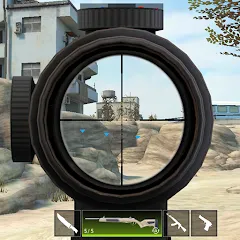 Взломанная Modern Gun: Shooting War Games (Модерн Ган)  [МОД Меню] - стабильная версия apk на Андроид