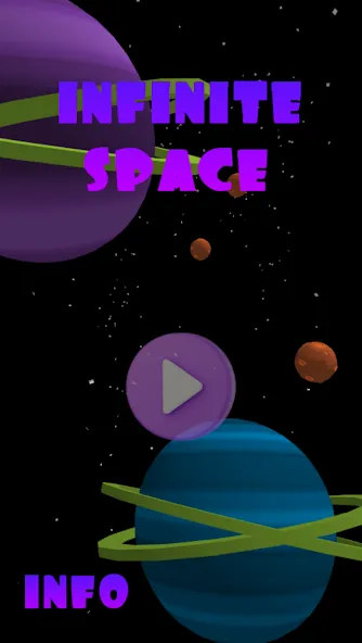 Infinite Space 3D (Инфинити Спейс 3Д)  [МОД Много денег] Screenshot 1