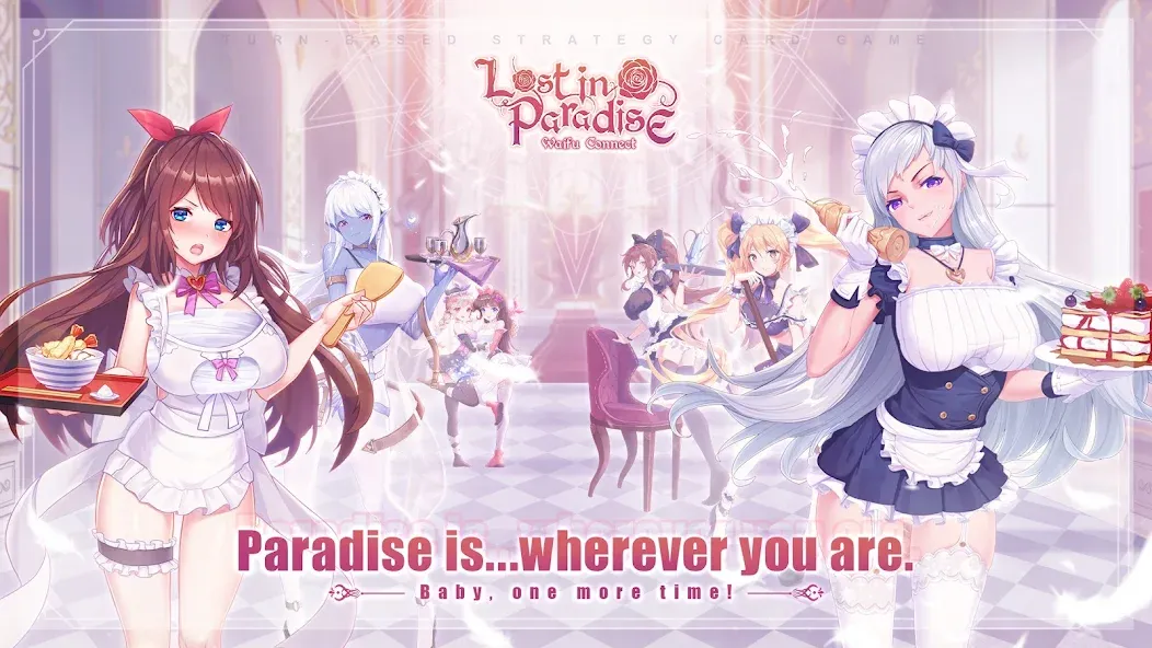 Lost in Paradise:Waifu Connect (Лост ин Парадайз)  [МОД Бесконечные деньги] Screenshot 1