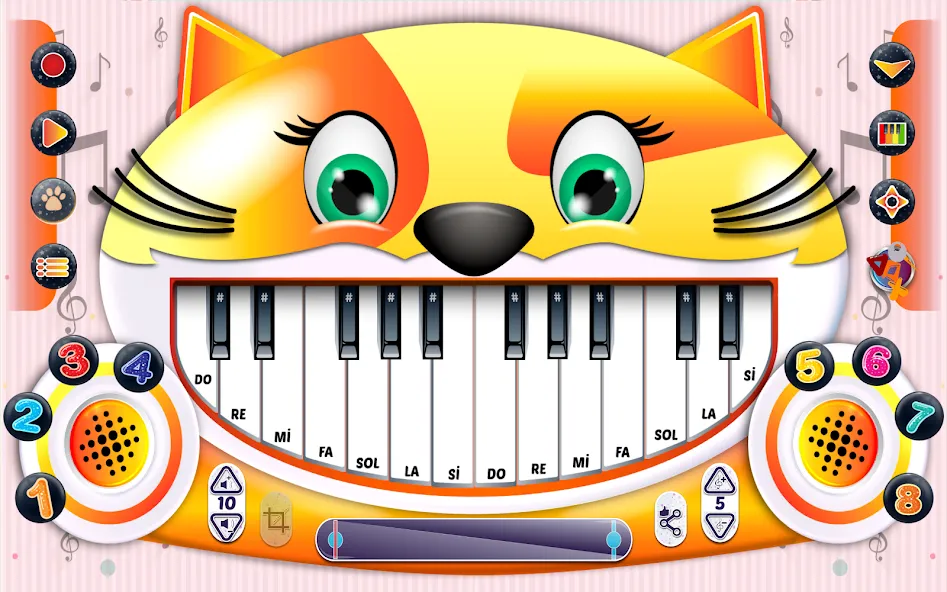 Meow Music - Sound Cat Piano (Мяу Музыка)  [МОД Меню] Screenshot 1