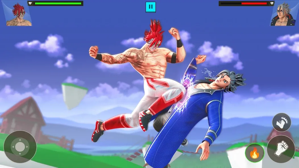 Anime Fighting Game (Аниме Файтинг Гейм)  [МОД Меню] Screenshot 1