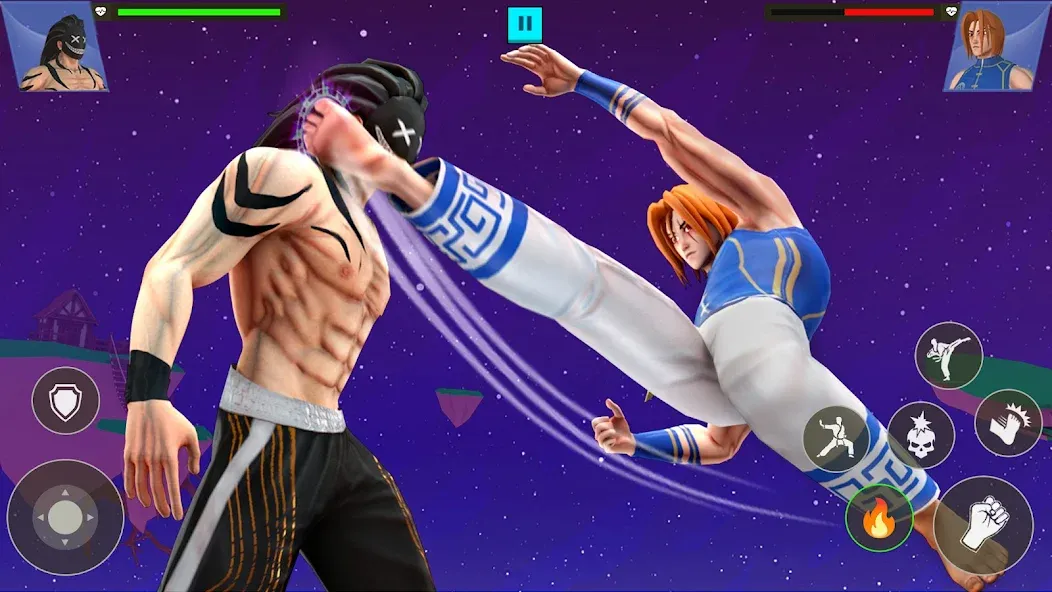 Anime Fighting Game (Аниме Файтинг Гейм)  [МОД Меню] Screenshot 2