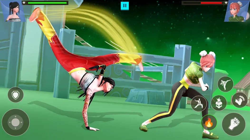 Anime Fighting Game (Аниме Файтинг Гейм)  [МОД Меню] Screenshot 4