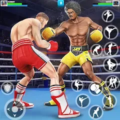 Скачать взлом Punch Boxing Game: Ninja Fight  [МОД Unlimited Money] - стабильная версия apk на Андроид